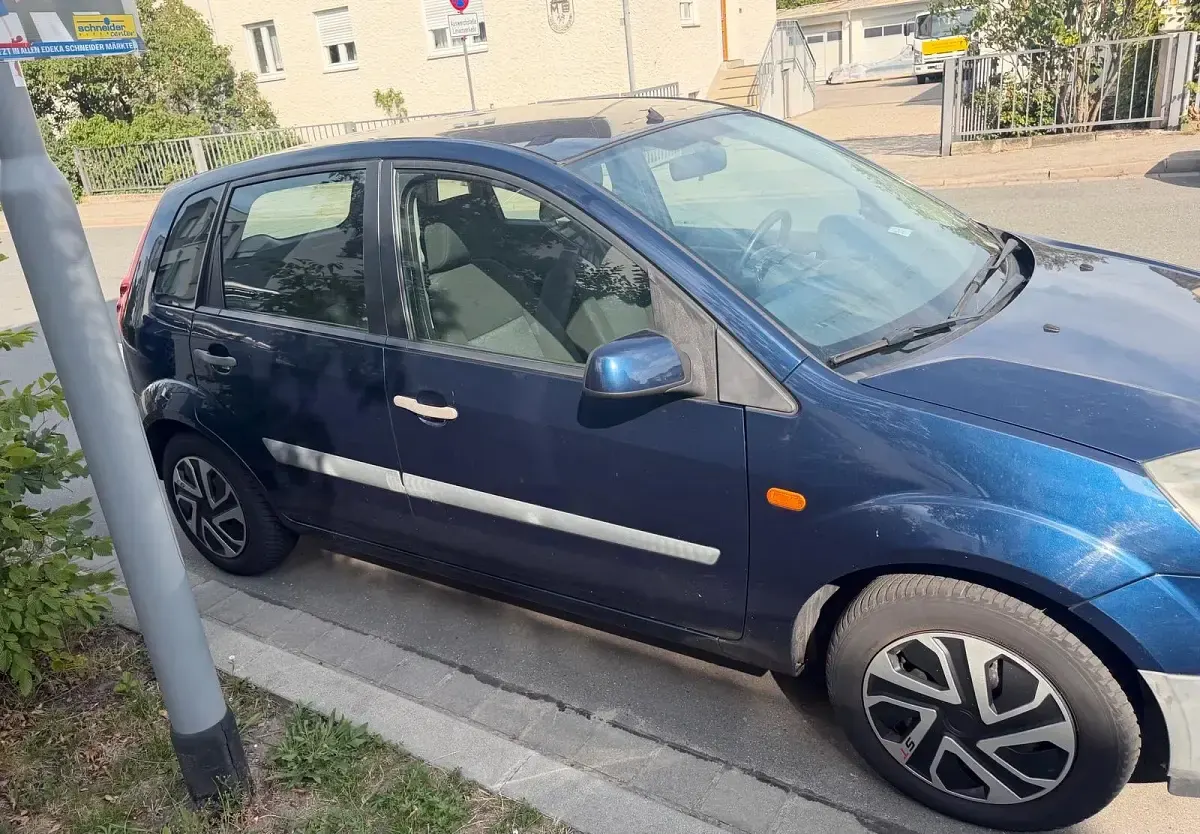 Gebraucht Ford Fiesta 2006 Blau Kleinwagen