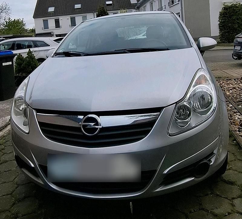 Gebraucht Opel Corsa 2008 Silber Kleinwagen