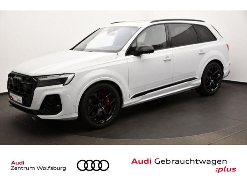 Gletscherweiß metallic (metallic) Gebraucht 2024 Audi SQ7 SUV | 93.980 € (Fairer Preis) - Bild 1/3