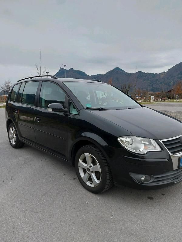 Gebraucht VW Touran 150 PS (110 kW) 2008 Schwarz Van / Kleinbus