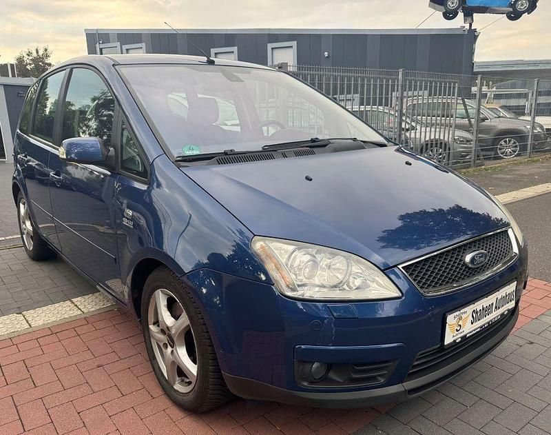 Blau Gebraucht 2006 Ford C-MAX Ghia Van / Kleinbus | 3.399 € (Fairer Preis) - Bild 1/4