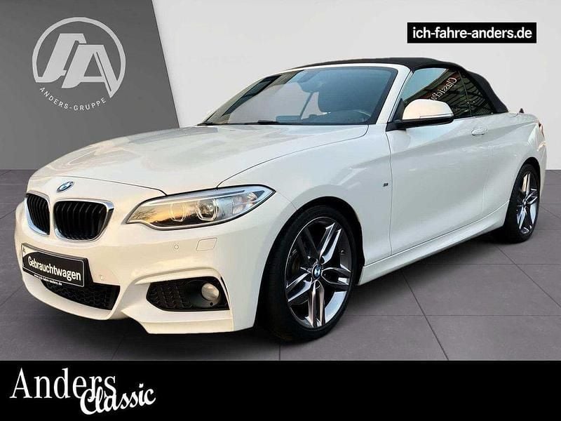 Alpinweiss Gebraucht 2015 BMW 228 M Sport Cabrio | 20.294 € (Teuer) - Bild 1/4