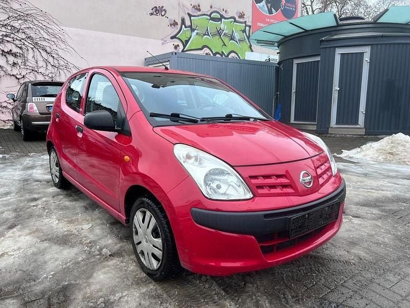 Rot Gebraucht 2009 Nissan Pixo Visia Kleinwagen | 1.490 € (Guter Preis) - Bild 1/4
