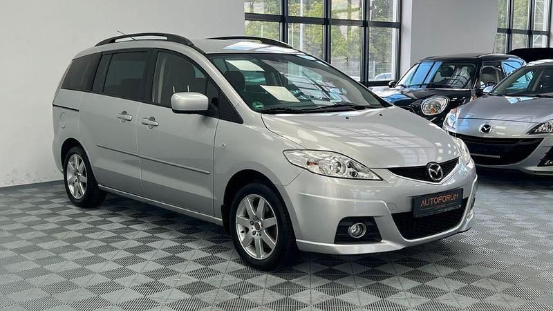 Silber Gebraucht 2010 Mazda 5 Active Van / Kleinbus | 5.777 € - Bild 1/4