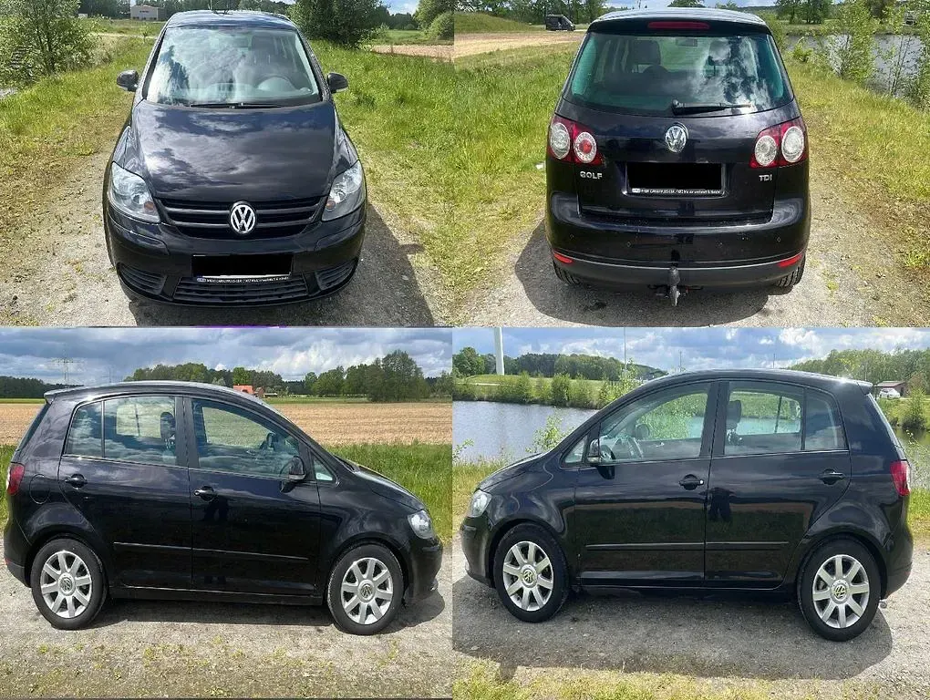 Gebraucht VW Golf Plus Sportline 105 PS (77 kW) 2005 Schwarz Van / Kleinbus