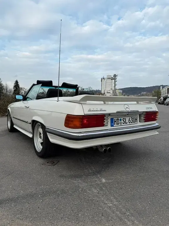 Gebraucht Mercedes SL450 218 PS (160 kW) 1979 Weiß Cabrio