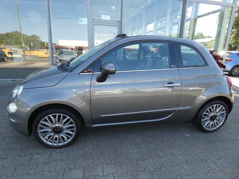 Grau Gebraucht 2019 Fiat 500 Lounge Cabrio | 11.790 € (Fairer Preis) - Bild 1/4