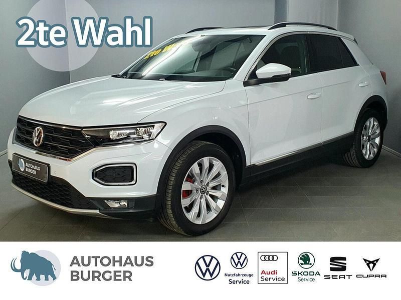 White silver (metallic) Gebraucht 2018 VW T-Roc Sportline SUV | 25.870 € (Etwas zu teuer) - Bild 1/4