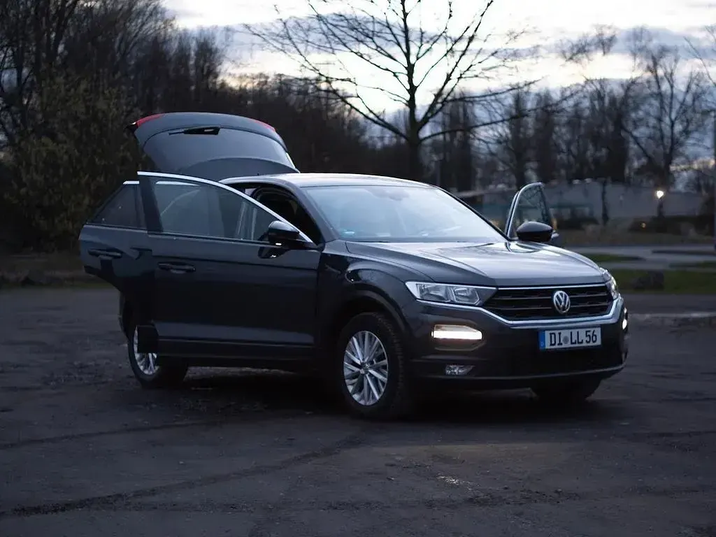 Gebraucht VW T-Roc 116 PS (85 kW) 2019 Grau SUV