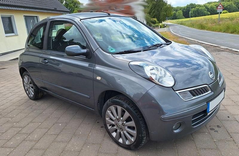 Grau Gebraucht 2007 Nissan Micra Tekna Kleinwagen | 2.499 € (Fairer Preis) - Bild 1/4
