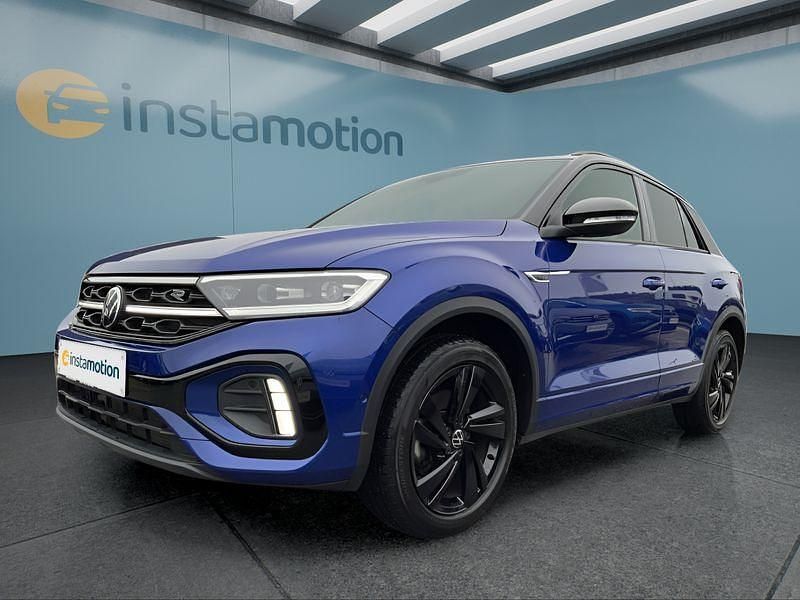 Blau Gebraucht 2024 VW T-Roc SUV | 35.399 € (Teuer) - Bild 1/4