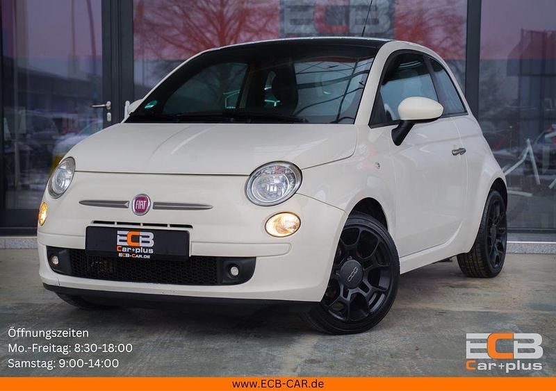 Gebraucht Fiat 500 86 PS (63 kW) 2012 Bianco bianco/ bossa nova/calc Kleinwagen