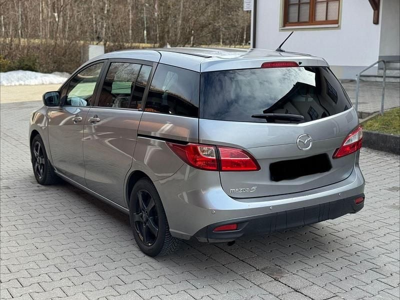 Gebraucht Mazda 5 Sports-Line 116 PS (85 kW) 2011 Grau Van / Kleinbus