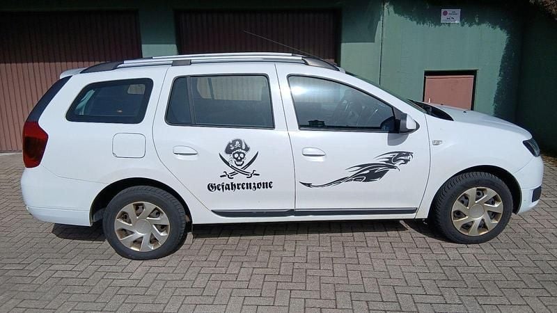 Gebraucht Dacia Logan MCV 90 PS (66 kW) 2013 Weiß Kombi