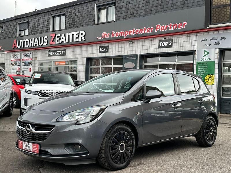 Grau Gebraucht 2015 Opel Corsa Edition Limousine | 4.350 € (Superpreis) - Bild 1/4