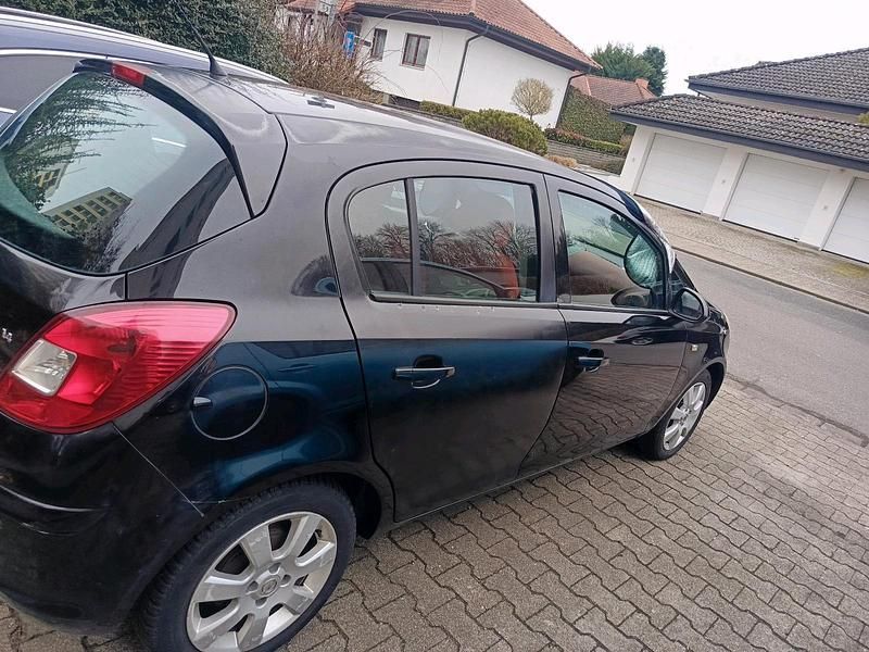 Gebraucht Opel Corsa 90 PS (66 kW) 2008 Schwarz Kleinwagen