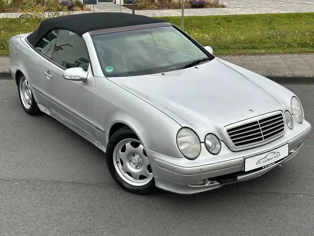 Gebraucht Mercedes CLK200 Elegance 136 PS (100 kW) 2000 Grau Cabrio