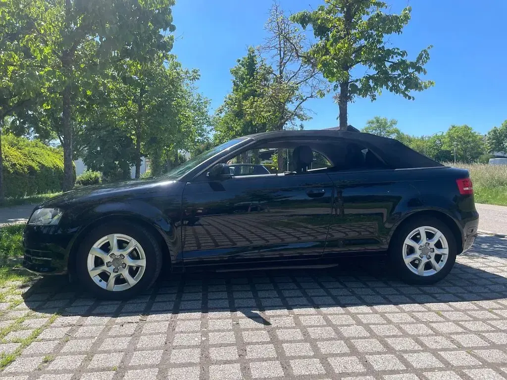Gebraucht Audi A3 Cabriolet Ambition 105 PS (77 kW) 2012 Schwarz Cabrio