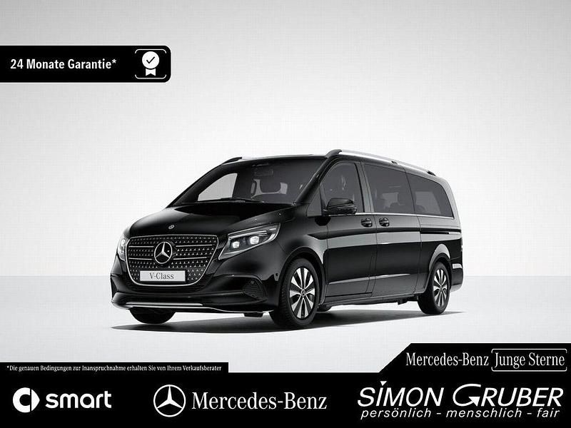 Schwarz Gebraucht 2024 Mercedes V300 Avantgarde Van / Kleinbus | 77.950 € (Superpreis) - Bild 1/4