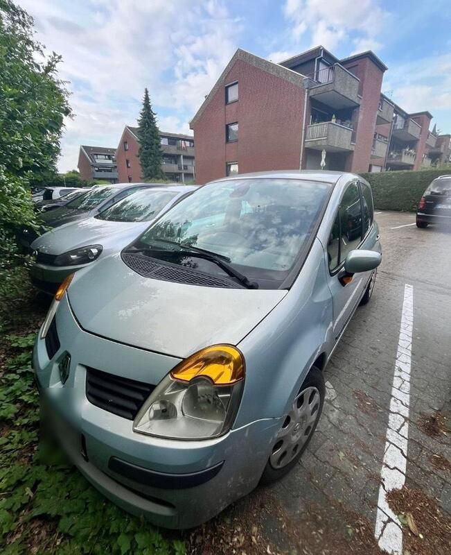 Silber Gebraucht 2006 Renault Modus Van / Kleinbus | 1.100 € (Guter Preis) - Bild 1/4