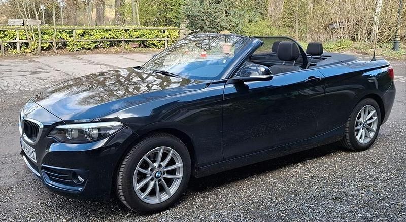 Gebraucht BMW 218 Advantage 138 PS (101 kW) 2019 Schwarz Cabrio