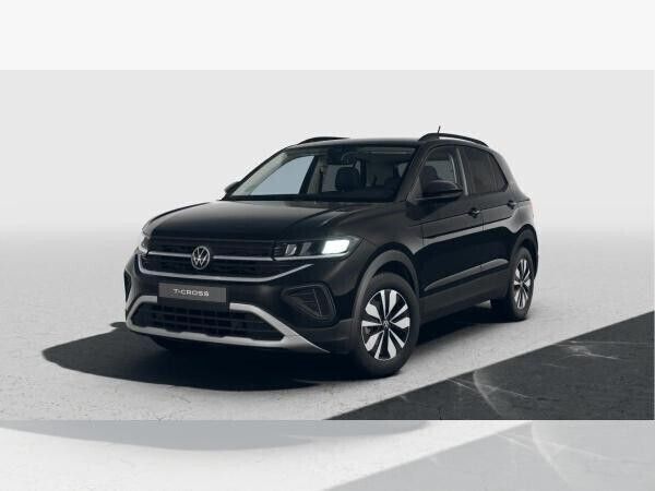 Schwarz (deep black perleffekt) Gebraucht 2025 VW T-Cross Goal SUV | 27.880 € (Guter Preis) - Bild 1/4
