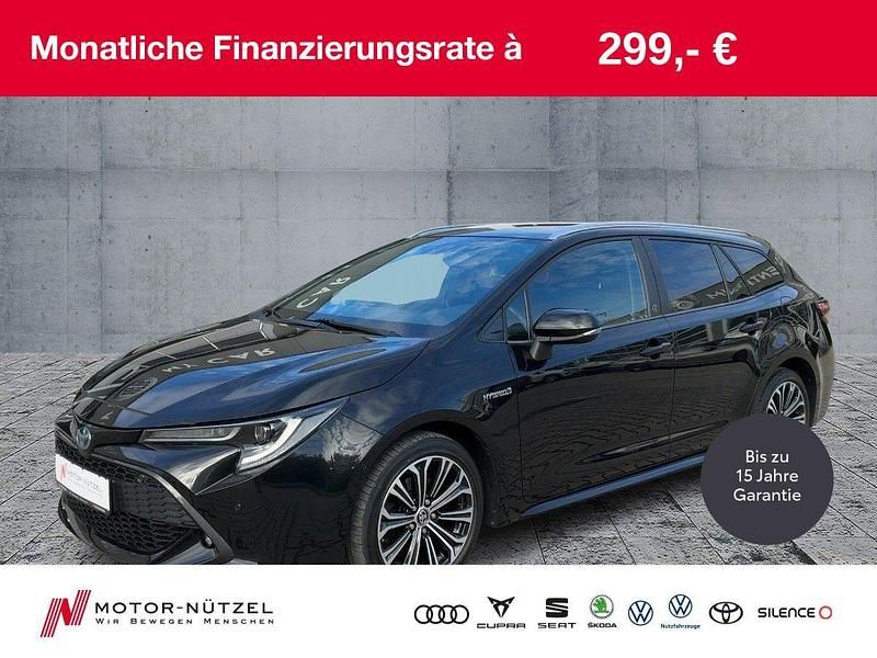 Black mica / ink Gebraucht 2020 Toyota Corolla Team Kombi | 22.730 € (Fairer Preis) - Bild 1/4