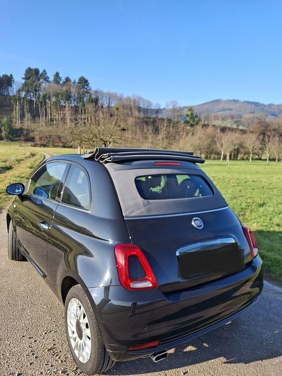 Gebraucht Fiat 500C Lounge 69 PS (50 kW) 2019 Schwarz Cabrio