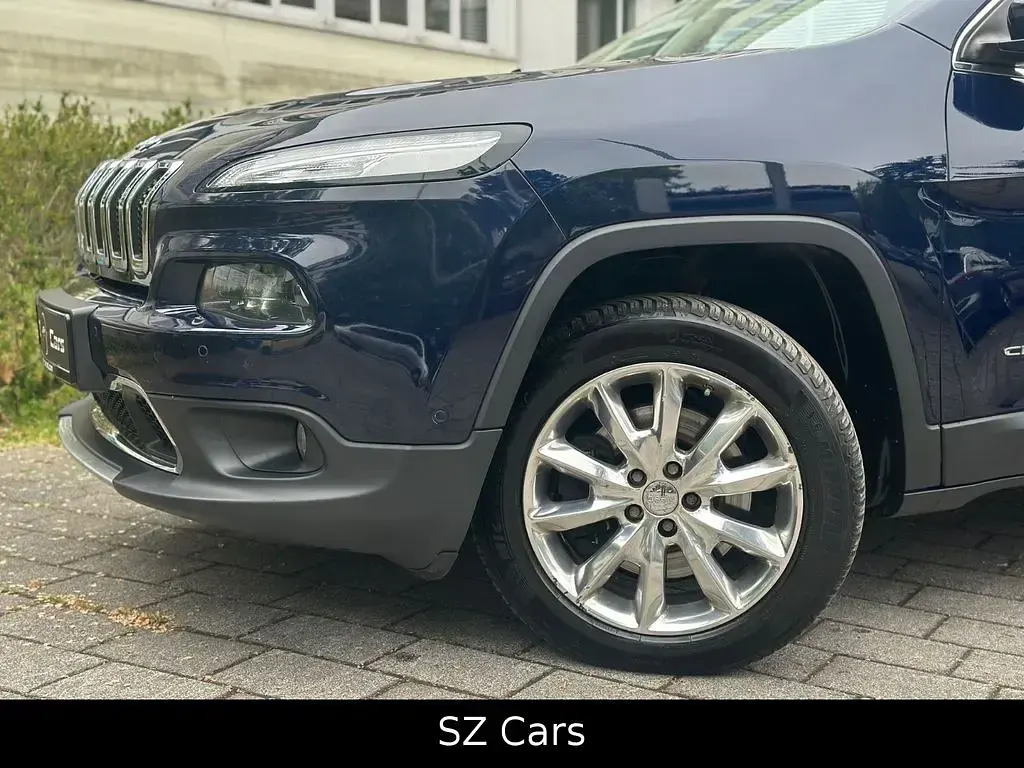 Second-hand Jeep Cherokee Limited 170 CP (125 kW) 2014 Albastru SUV