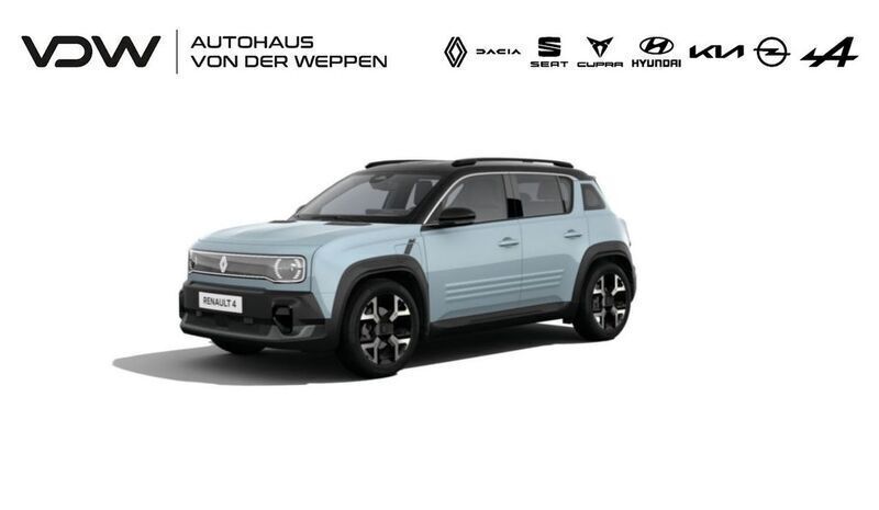 Blau Neu 2025 Renault 4 E-Tech Komfort SUV | 34.174 € - Bild 1/4