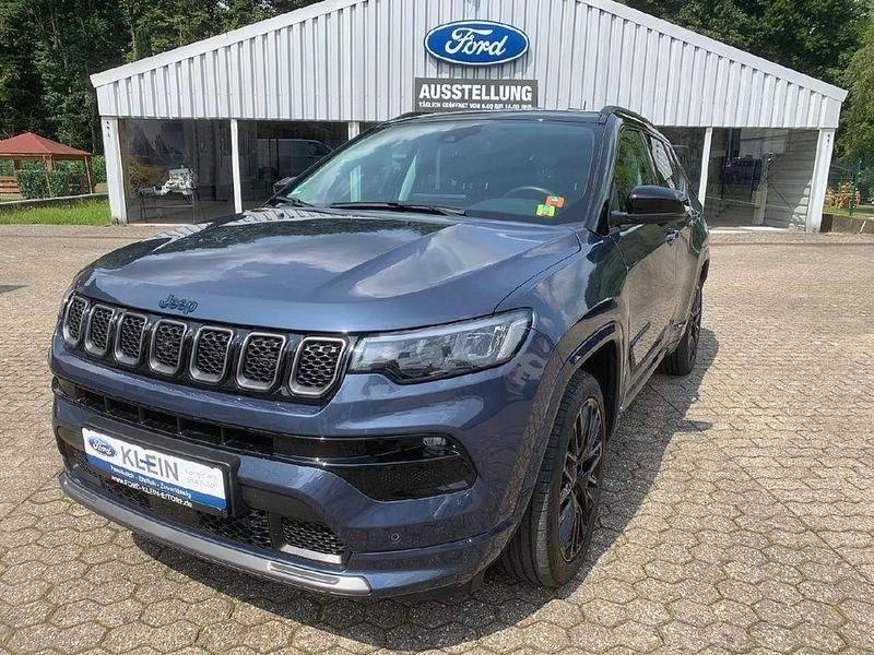 Blau Gebraucht 2022 Jeep Compass SUV | 26.650 € (Fairer Preis) - Bild 1/4