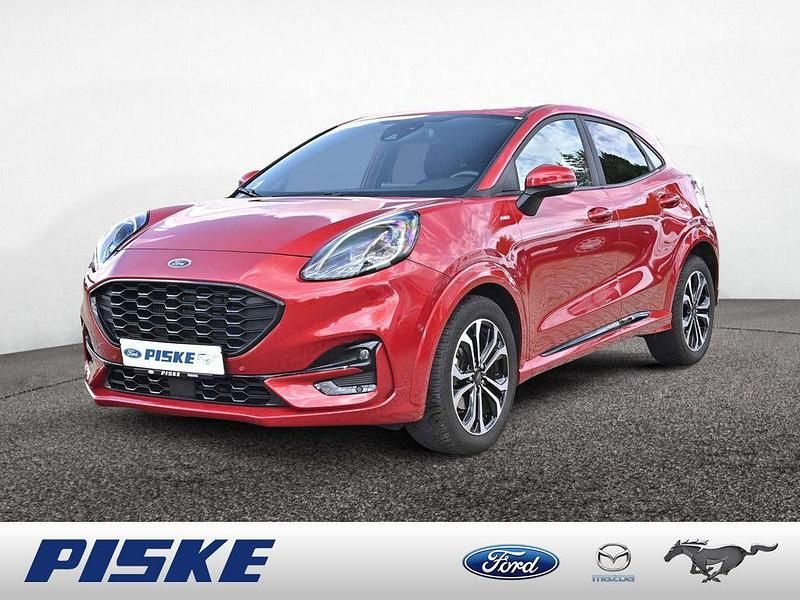 Rot Gebraucht 2021 Ford Puma Gen-E ST-Line SUV | 16.950 € (Guter Preis) - Bild 1/4