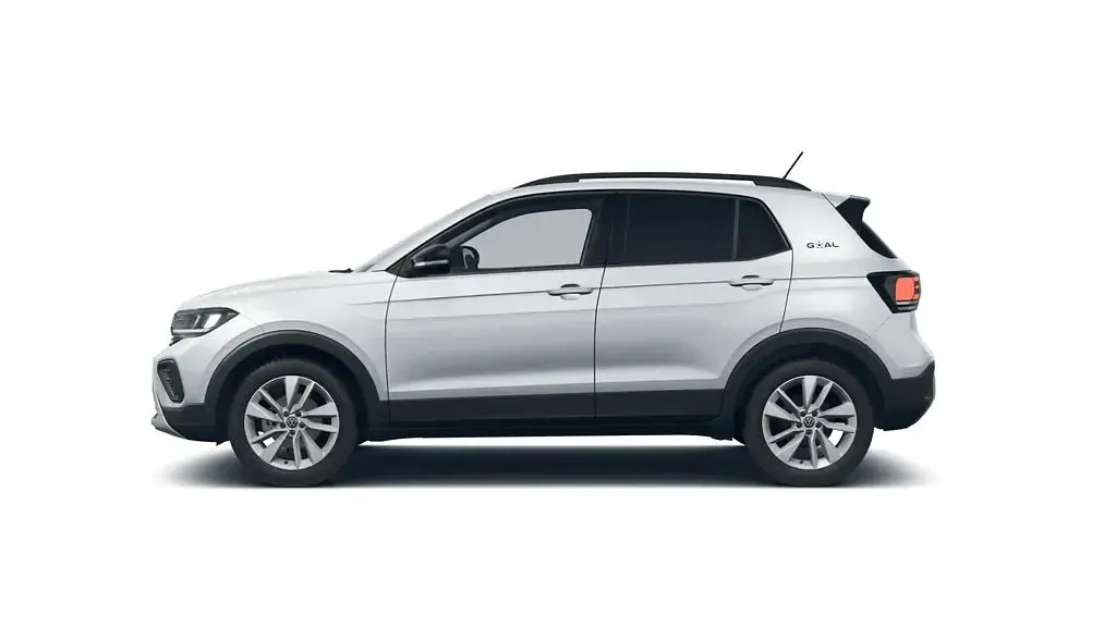 Gebraucht VW T-Cross Goal 95 PS (69 kW) 2025 8e reflexsilber metallic (metallic) SUV