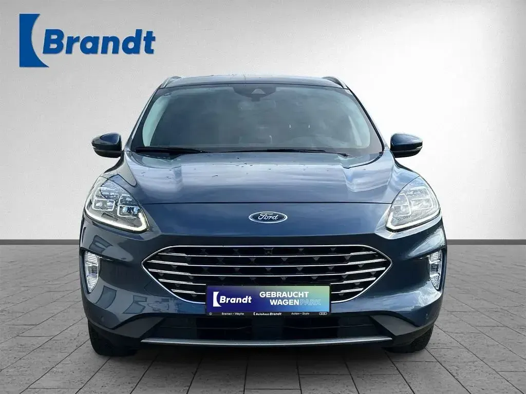 Gebraucht Ford Kuga Titanium X 152 PS (111 kW) 2022 Chromablau metallic (metallic) SUV