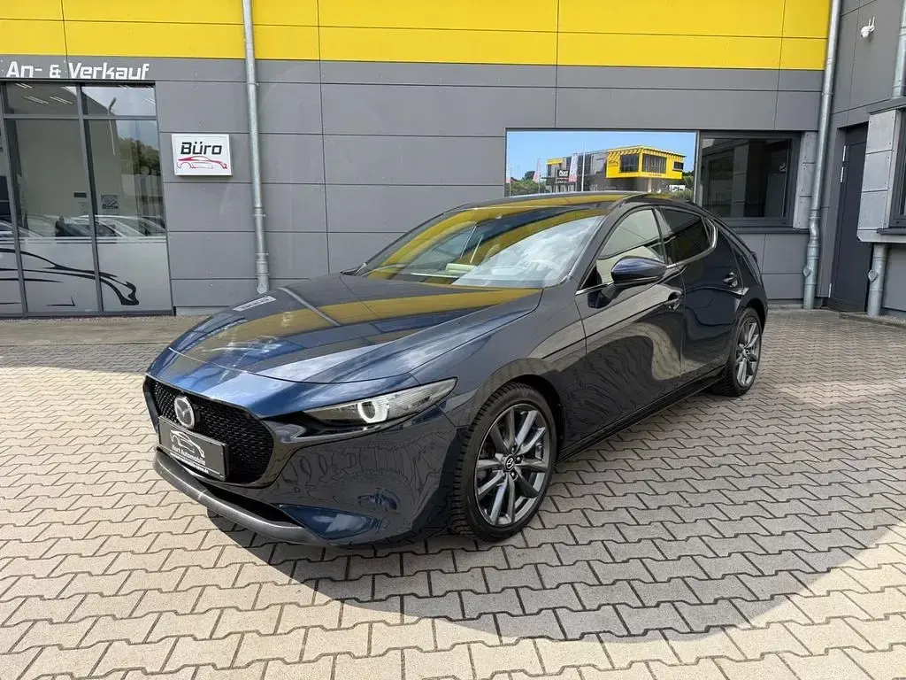 Gebraucht Mazda 3 Selection 116 PS (85 kW) 2019 Blau Limousine