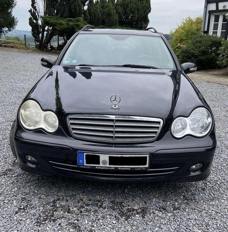 Schwarz Gebraucht 2006 Mercedes C180 Elegance Kombi | 1.500 € (Superpreis) - Bild 1/4