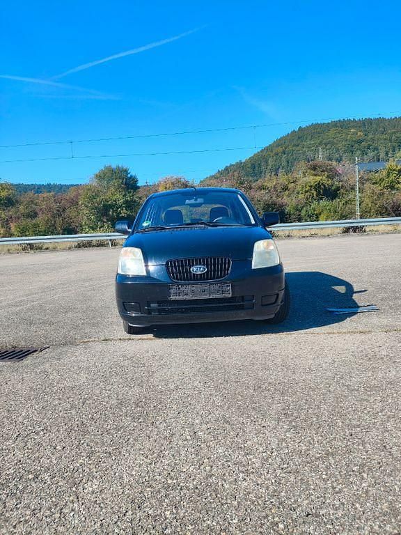 Schwarz Gebraucht 2007 Kia Picanto Kleinwagen | 1.000 € - Bild 1/4