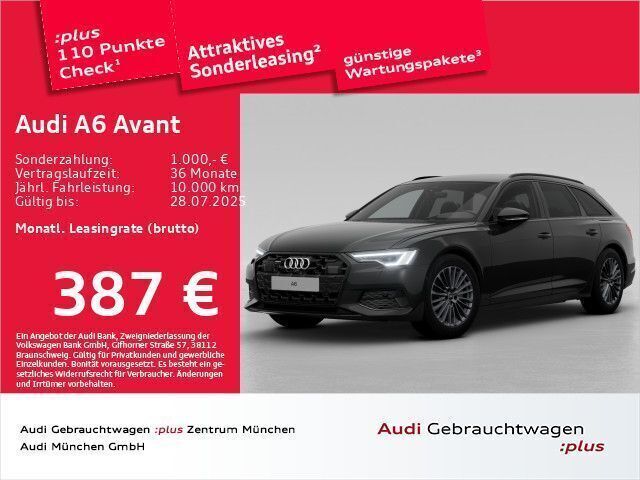 Mythosschwarz metallic Gebraucht 2024 Audi A6 Ambiente Kombi | 50.143 € - Bild 1/2