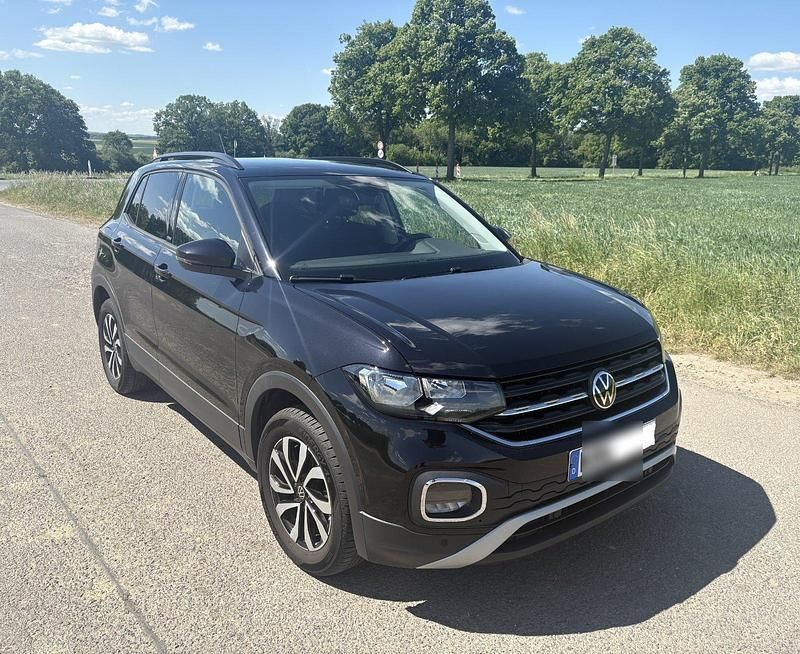Schwarz Gebraucht 2022 VW T-Cross Active SUV | 18.000 € (Superpreis) - Bild 1/4