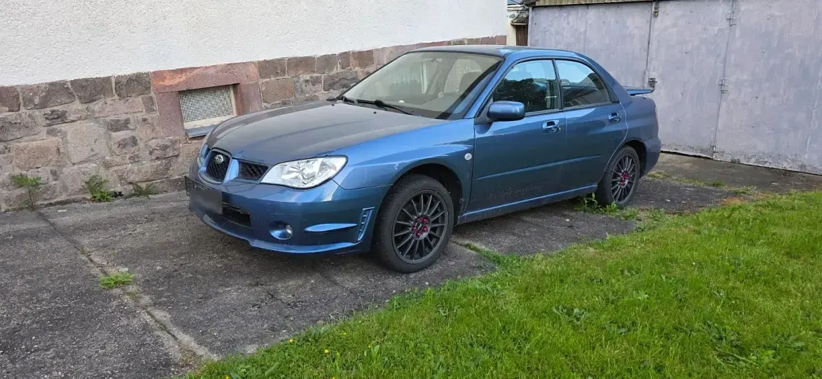 Gebraucht Subaru Impreza 105 PS (77 kW) 2007 Blau Limousine