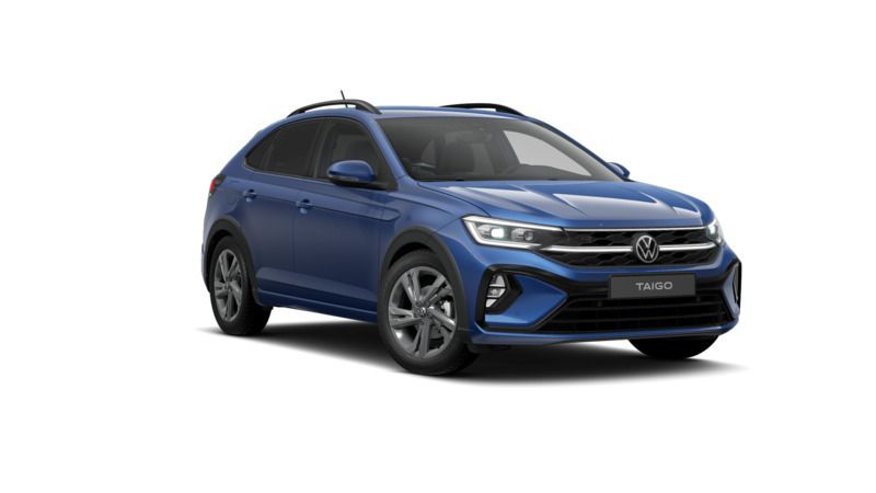 Blau Gebraucht 2024 VW Taigo R-line SUV | 26.590 € (Fairer Preis) - Bild 1/4