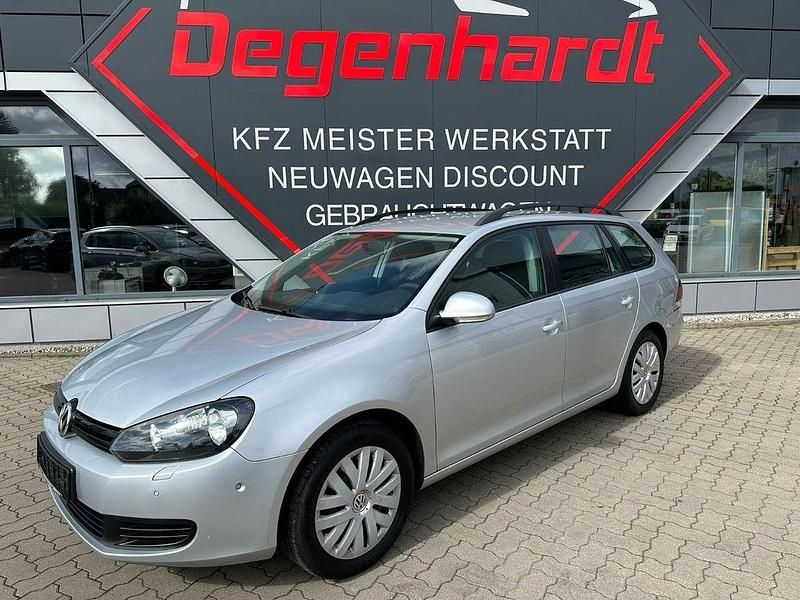 Silber Gebraucht 2010 VW Golf VI Trendline Kombi | 6.990 € (Teuer) - Bild 1/4