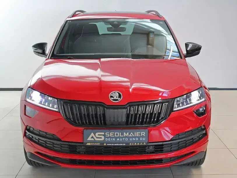 Gebraucht Skoda Karoq SportLine 150 PS (110 kW) 2019 Rot SUV
