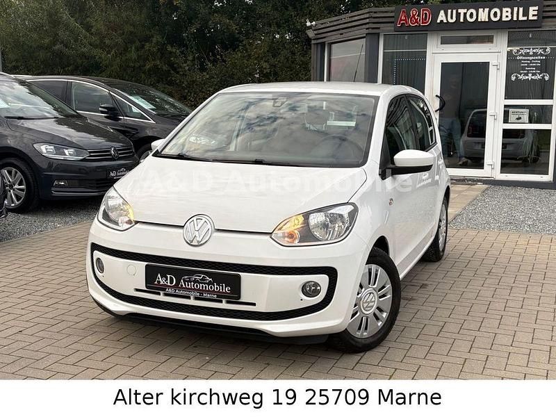 Gebraucht VW up! move up! 60 PS (44 kW) 2015 Weiß Kleinwagen