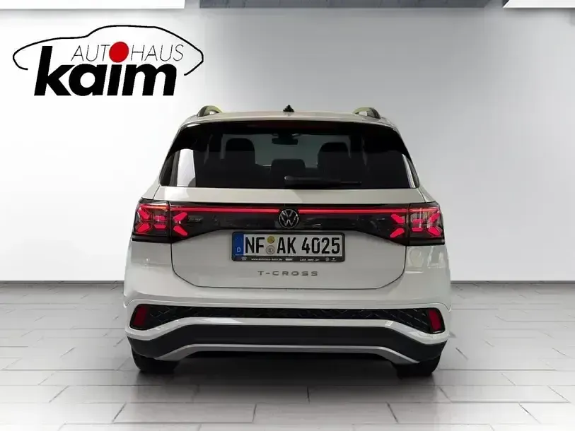 Gebraucht VW T-Cross R-line 116 PS (85 kW) 2025 Weiß SUV