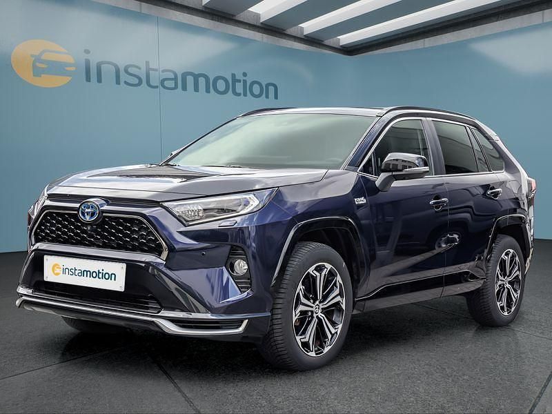 Blau Gebraucht 2021 Toyota RAV4 Hybrid SUV | 39.449 € (Fairer Preis) - Bild 1/4