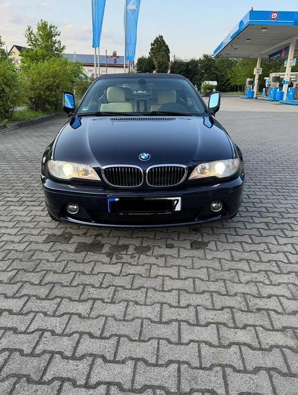 Blau Gebraucht 2005 BMW 320 Cabriolet Exclusive Cabrio | 6.300 € (Superpreis) - Bild 1/4