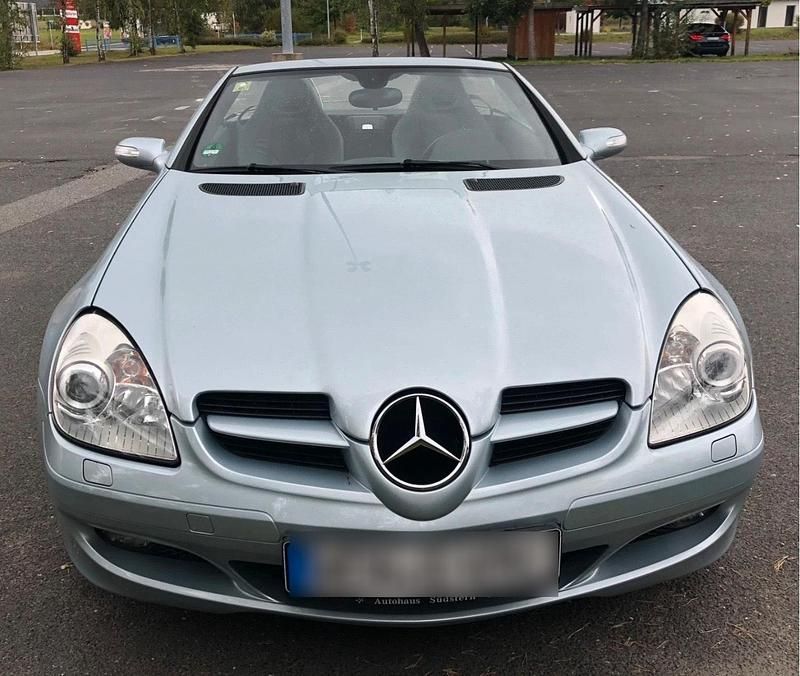 Gebraucht Mercedes SLK200 2004 Silber Cabrio