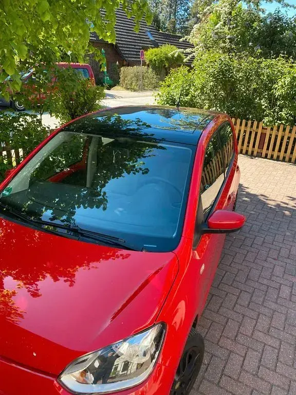 Gebraucht VW up! 60 PS (44 kW) 2013 Rot Kleinwagen
