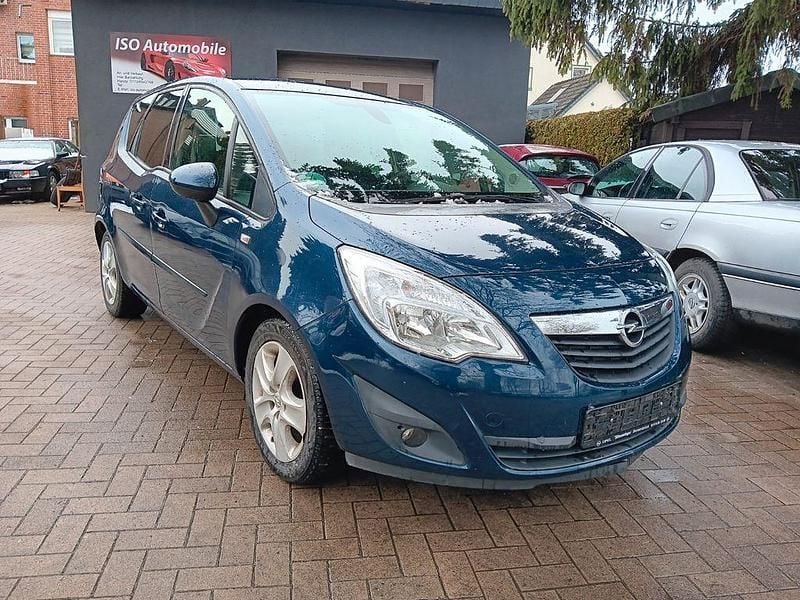 Gebraucht Opel Meriva Design Edition 101 PS (74 kW) 2011 Blau Van / Kleinbus